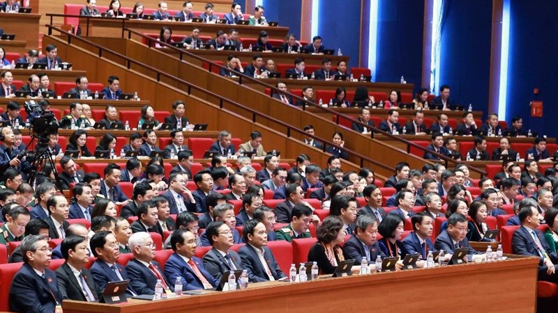 Một số hình ảnh tại phiên thảo luận trong sáng ngày làm việc thứ 3 Đại hội XIV