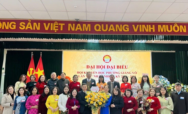 Phường Giảng Võ: Tổ chức thành công đại hội đại biểu các tổ chức Hội quần chúng