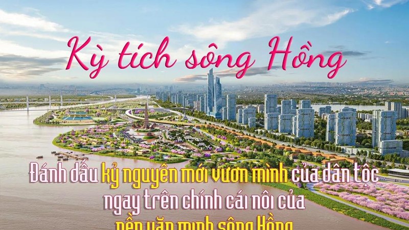 “Kỳ tích sông Hồng” - đánh dấu kỷ nguyên mới vươn mình của dân tộc ngay trên chính cái nôi của nền văn minh sông Hồng 