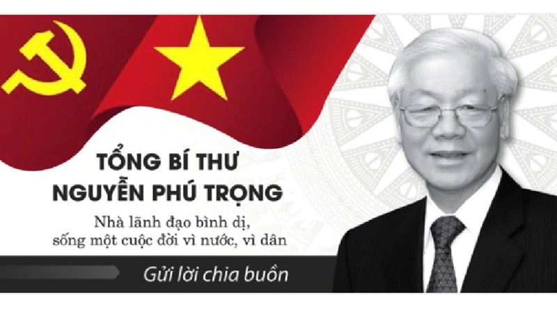 Gửi lời chia buồn Tổng Bí thư qua ứng dụng VNeID