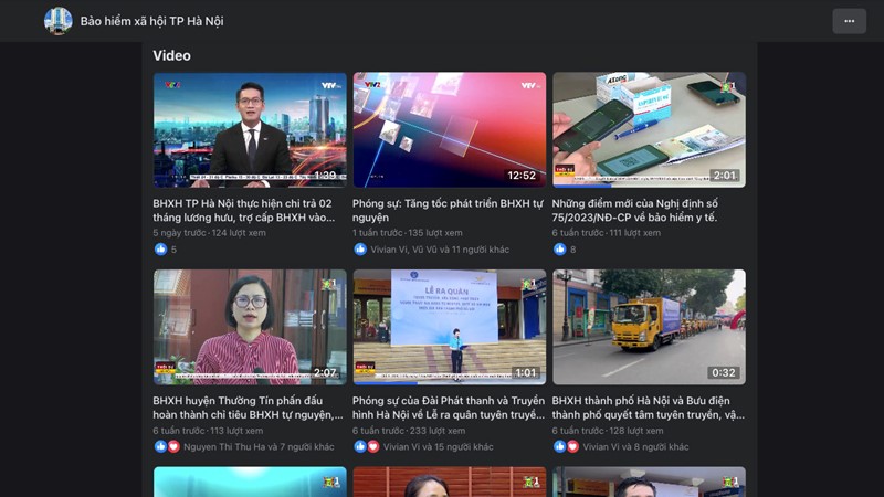Bảo hiểm xã hội thành phố Hà Nội tích cực đổi mới truyền thông trên mạng xã hội