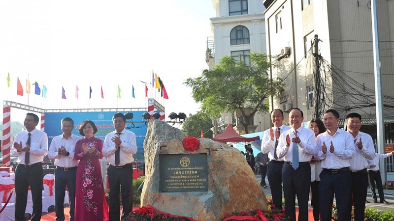 Hà Nội thông xe 2 tuyến đường Âu Cơ và Xuân Diệu