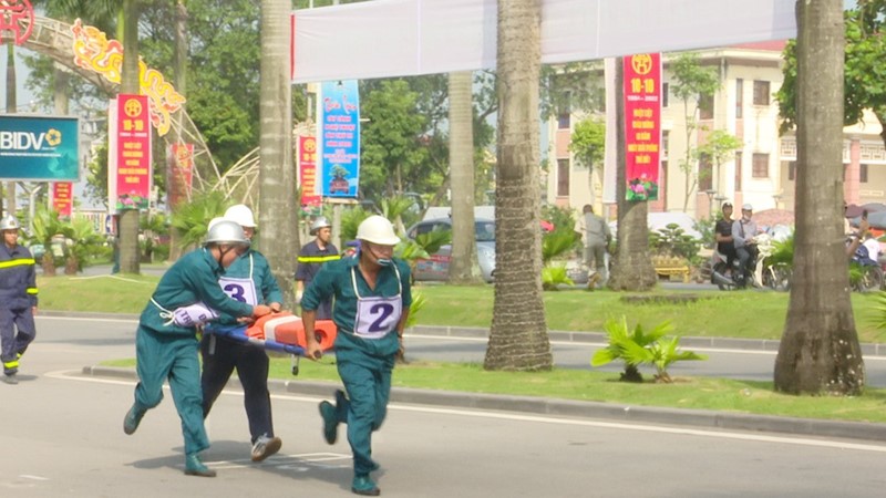 Tổ chức Hội thao chữa cháy và cứu nạn, cứu hộ của lực lượng PCCC cơ sở, dân phòng 