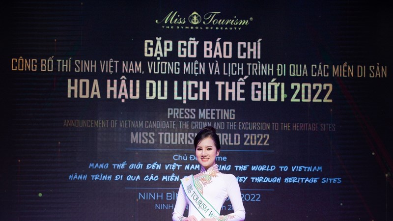 Á hậu Lê Thị Hương Ly là thí sinh duy nhất Việt Nam dự thi Hoa hậu Du lịch Thế giới 2022