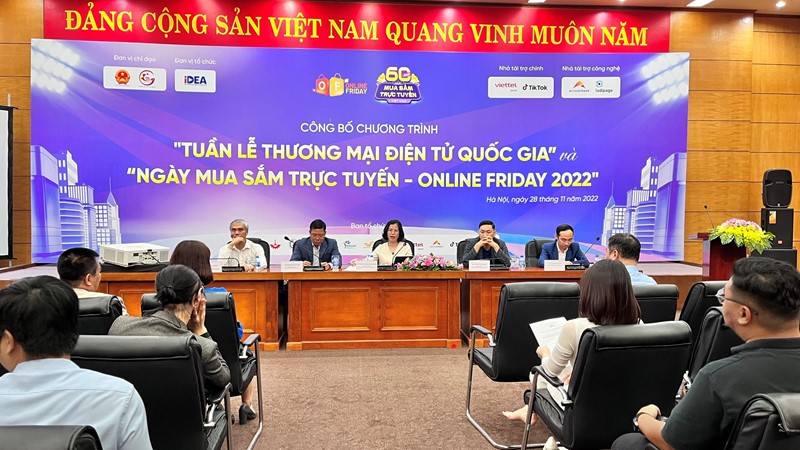 Sắp diễn ra Tuần lễ Thương mại điện tử quốc gia và Ngày mua sắm trực tuyến Online Friday 2022