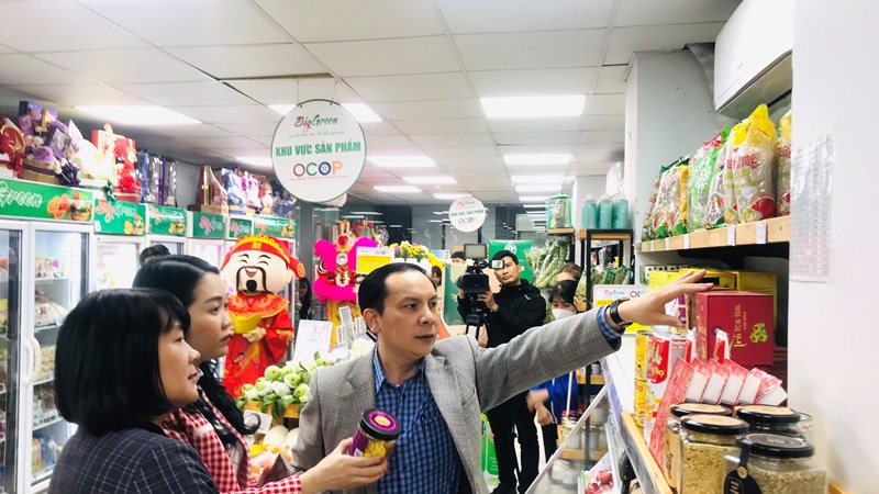 Khai trương Điểm giới thiệu và bán sản phẩm OCOP tại số 111 Hoàng Văn Thái, Thanh Xuân 