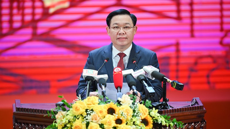 Chủ tịch Quốc hội Vương Đình Huệ: Hoàn thiện thể chế, khơi thông nguồn lực để chấn hưng và phát triển văn hóa