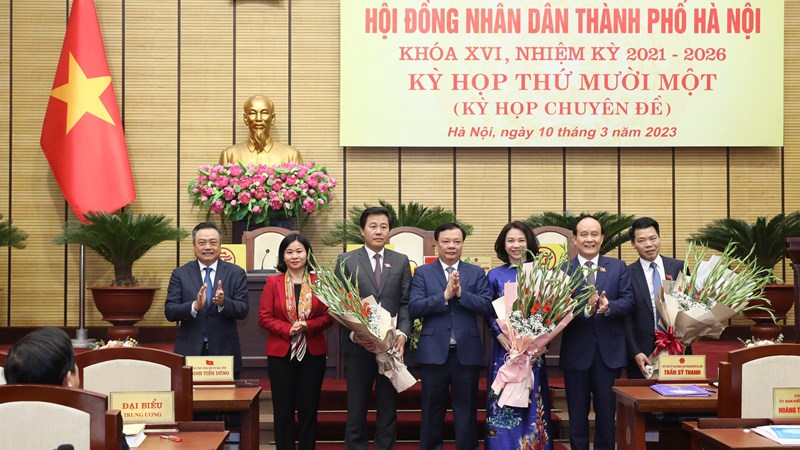 Giám đốc Sở Nội vụ được bầu giữ chức Phó Chủ tịch UBND TP Hà Nội