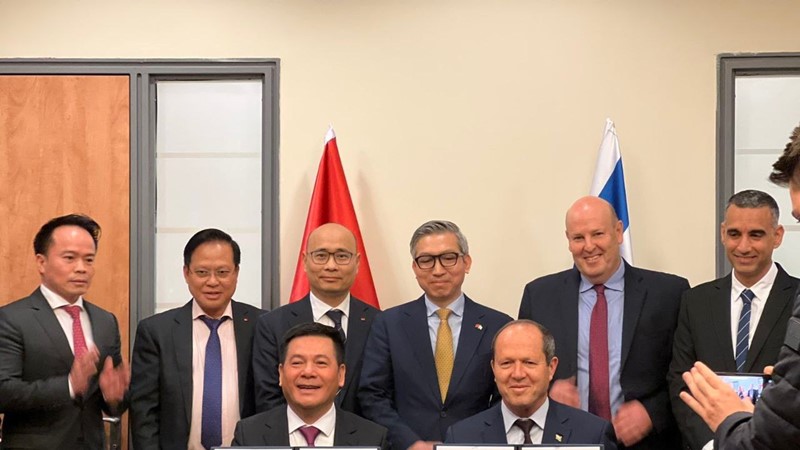 Hiệp định Thương mại tự do giữa Việt Nam và Israel kết thúc đàm phán sau 7 năm