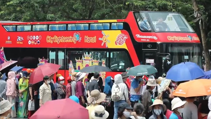 Dịp nghỉ lễ 30/4 và 1/5 Hà Nội đón 719 nghìn lượt khách du lịch 