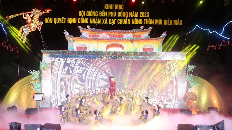 Gia Lâm: Khai hội Gióng đền Phù Đổng năm 2023