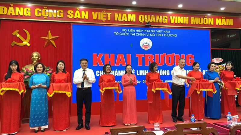 Khai trương TYM Phòng giao dịch số 03 tại Thanh Oai, chi nhánh Mê Linh
