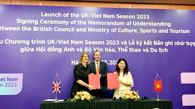 Việt Nam-Anh tăng cường hợp tác về giáo dục, văn hóa, nghệ thuật 