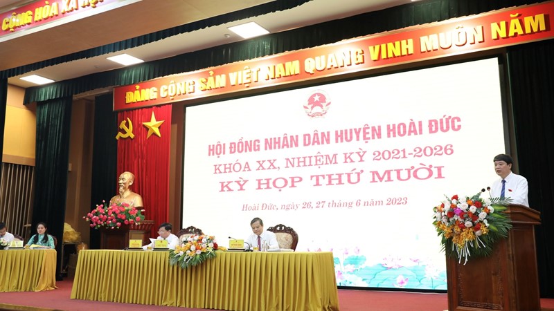 Hoài Đức tiếp tục đẩy mạnh xây dựng huyện thành quận