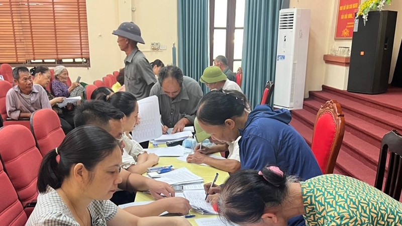 Hoài Đức chi trả bồi thường, hỗ trợ giải phóng mặt bằng dự án Vành đai 4