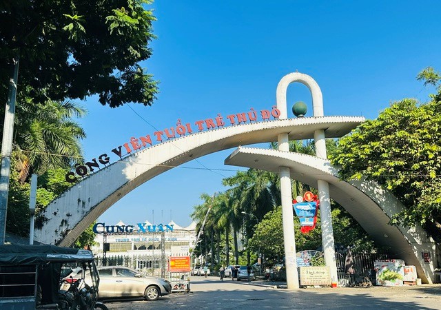 Sẽ điều chỉnh quy hoạch công viên Tuổi trẻ Thủ đô 