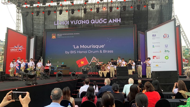 Khai mạc Lễ hội Vương quốc Anh tại Hà Nội: Thu hút nhiều du khách 