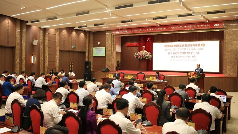 HĐND thành phố Hà Nội sẽ xem xét, thông qua 71 nội dung tại kỳ họp thứ 14 