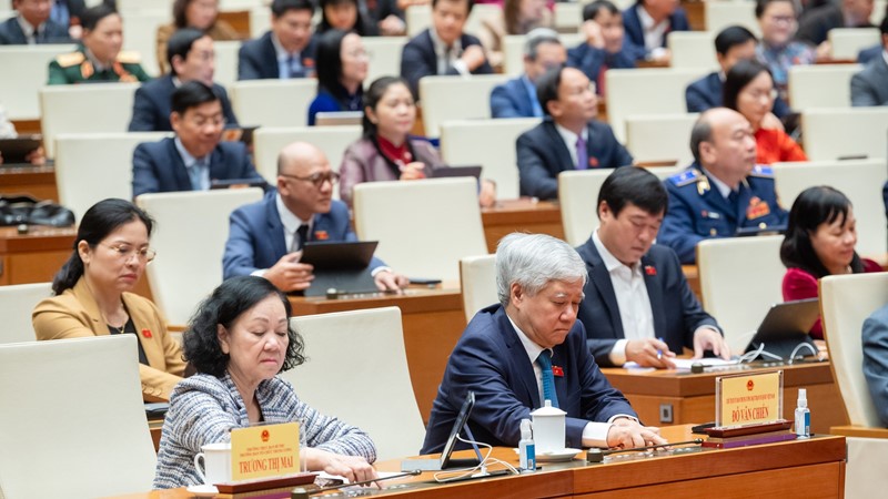 Quốc hội thông qua Luật Các tổ chức tín dụng (sửa đổi)