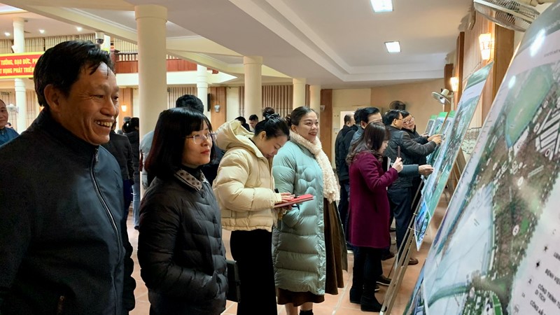 Công bố quy hoạch phân khu đô thị 9 phường thị xã Sơn Tây