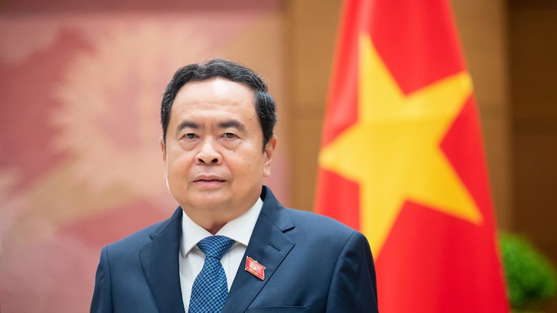 Phó Chủ tịch Thường trực Quốc hội Trần Thanh Mẫn điều hành Quốc hội