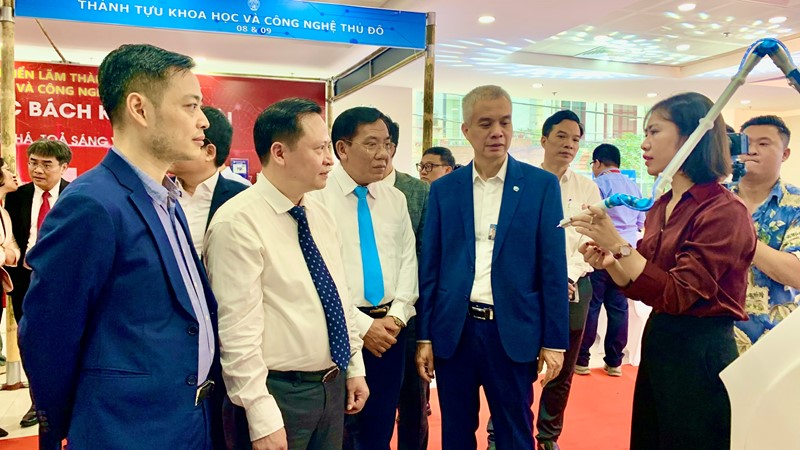 Khai mạc triễn lãm khoa học công nghệ Hà Nội năm 2024