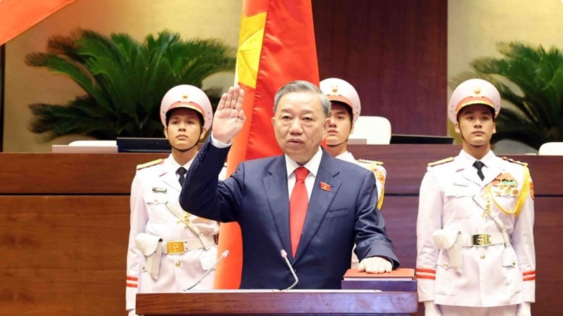 Ông Tô Lâm được Quốc hội bầu làm Chủ tịch nước nước Cộng hoà xã hội chủ nghĩa Việt Nam nhiệm kỳ 2021-2026