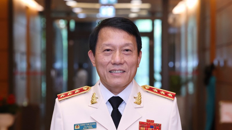 Thượng tướng Lương Tam Quang được Quốc hội phê chuẩn làm Bộ trưởng Bộ Công an