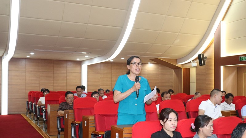 Cử tri huyện Gia Lâm kiến nghị thành phố giải quyết vấn đề ô nhiễm môi trường