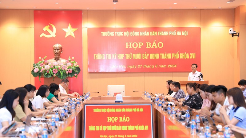 Kỳ họp thứ 17, HĐND thành phố Hà Nội sẽ xem xét thông qua 42 nội dung