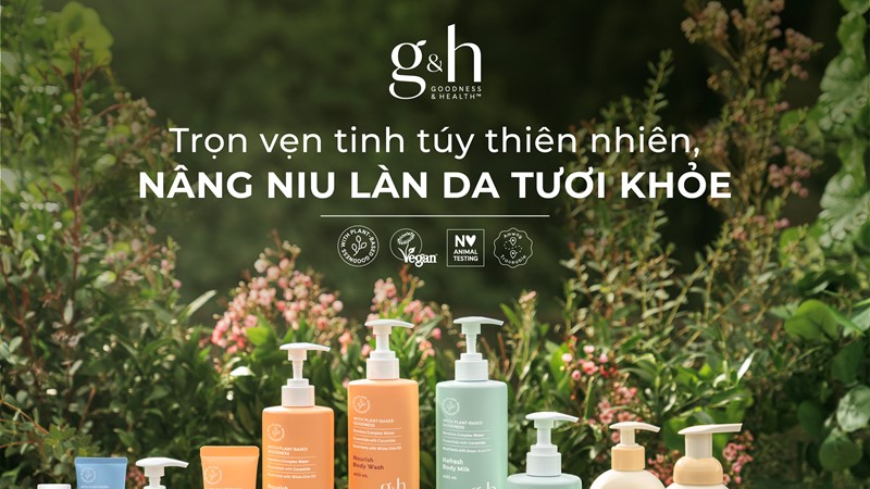 Amway Việt Nam ra mắt dòng sản phẩm chăm sóc cơ thế G&H mới