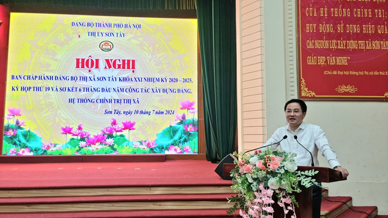 Sơn Tây: Chuẩn bị tổ chức chu đáo lễ kỷ niệm 100 năm thành lập thị xã