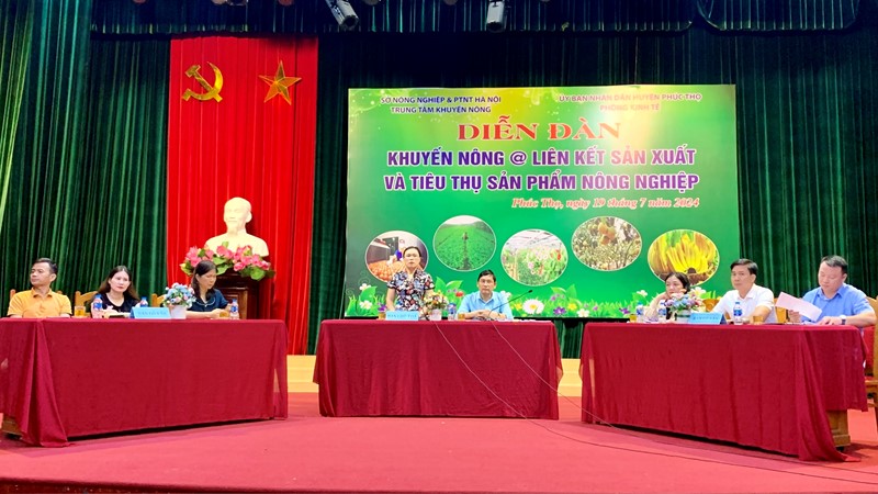 Diễn đàn Khuyến nông thúc đẩy liên kết chuỗi sản xuất