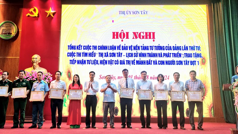  Sơn Tây: Nâng cao chất lượng công tác tuyên truyền về bảo vệ nền tảng tư tưởng của Đảng 