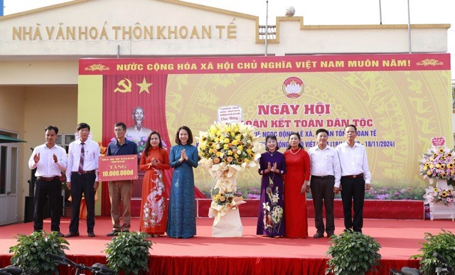 Huyện Gia Lâm: Tưng bừng tổ chức ngày hội Đại đoàn kết toàn dân tộc