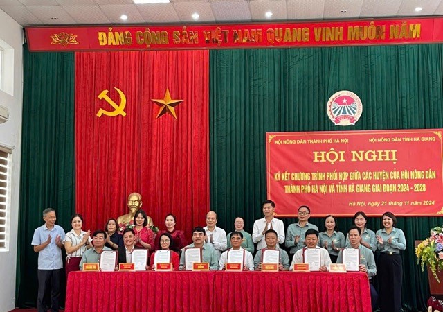 Hội Nông dân Hà Nội: Tăng cường phối hợp với các tỉnh, thành phố 