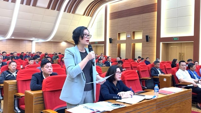 Cử tri Gia Lâm kiến nghị Thành phố quan tâm các vấn đề khi sáp nhập các xã