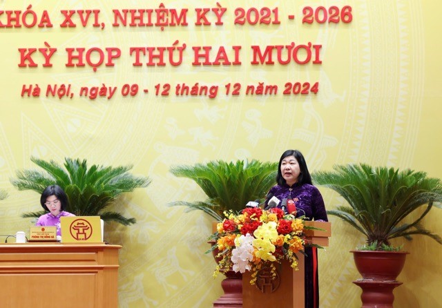 Cử tri đề nghị UBND Thành phố tập trung chỉ đạo quyết liệt vấn đề nhà ở