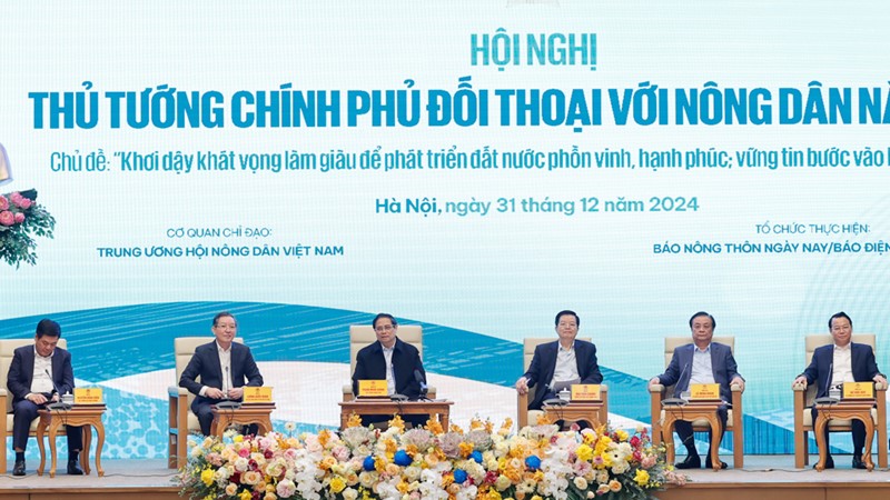 Thủ tướng đối thoại với nông dân: Khơi dậy khát vọng làm giàu 