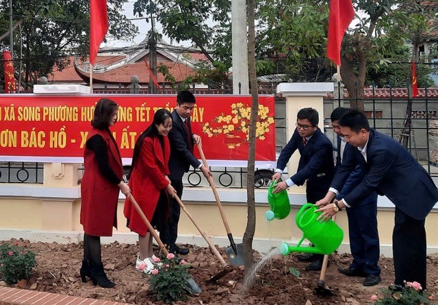 Hoài Đức ra quân trồng cây Nhớ ơn Bác Hồ năm 2025