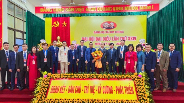 Đại hội Đại biểu Đảng bộ xã Kim Chung nhiệm kỳ 2025-2030: Phấn đấu tăng trưởng kinh tế 14%