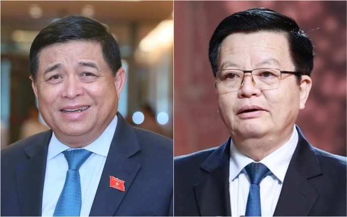 Chữ ký của 2 tân Phó Thủ tướng Chính phủ: Nguyễn Chí Dũng và Mai Văn Chính