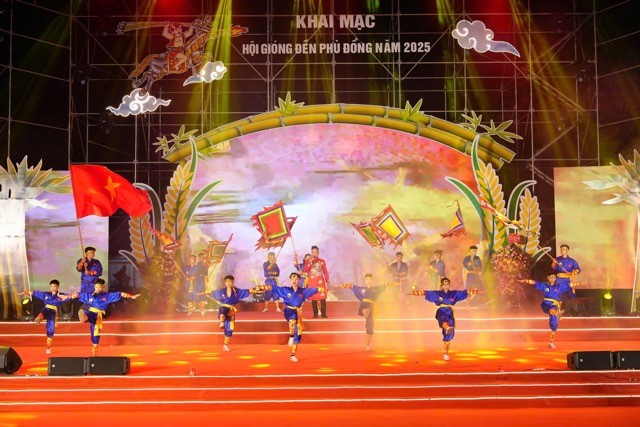 Khai mạc Hội Gióng đền Phù Đổng và kỷ niệm 15 năm UNESCO ghi danh là Di sản văn hóa phi vật thể đại diện của nhân loại 