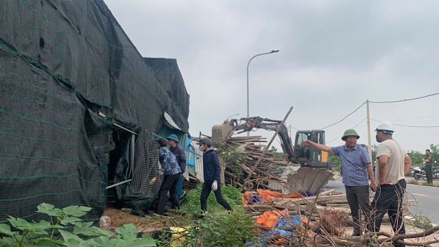 Xã Đông La xử lý “nóng” các công trình mới phát sinh vi phạm xây dựng trên đất nông nghiệp