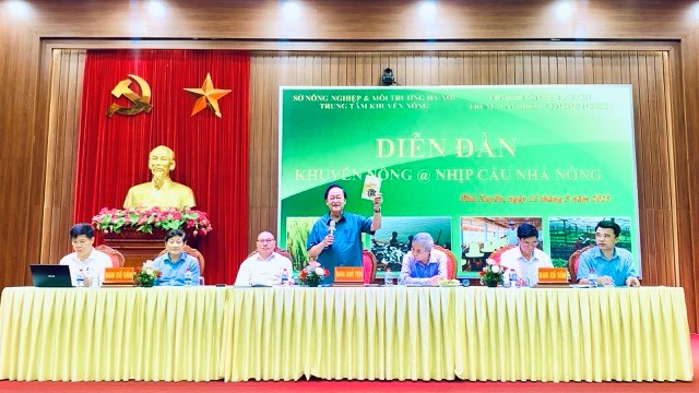 Diễn đàn Khuyến nông giúp nông dân Phú Xuyên trồng trọt, chăn nuôi tốt