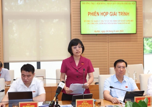 Công viên Kim Quy đã được HĐND TP Hà Nội giải trình, chất vấn đến nay vẫn chậm tiến độ