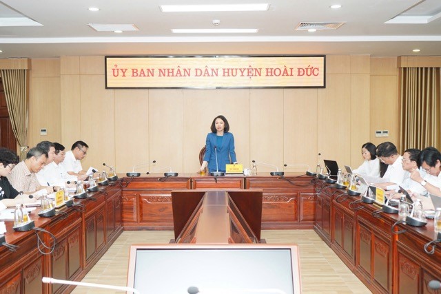 Sẵn sàng vận hành thử nghiệm mô hình chính quyền cấp xã mới tại huyện Hoài Đức