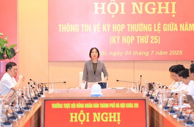 Kỳ họp thứ 25 của HĐND TP Hà Nội sẽ xem xét 41 nội dung
