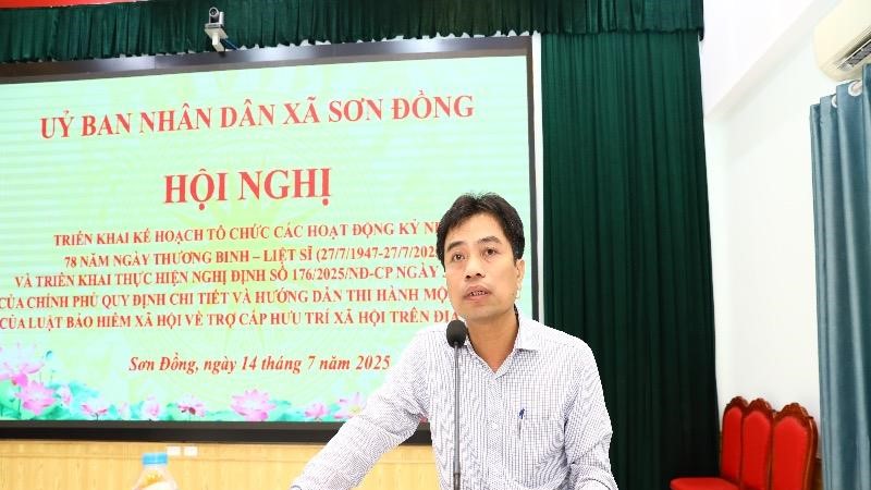 Xã Sơn Đồng: Triển khai các hoạt động tri ân người có công với Cách mạng
