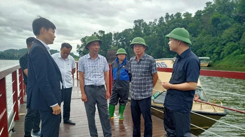 Xã Đoài Phương chủ động, tích cực ứng phó với bão số 3